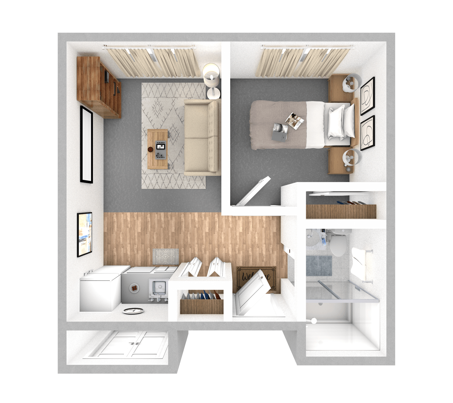 Cedar floor plan